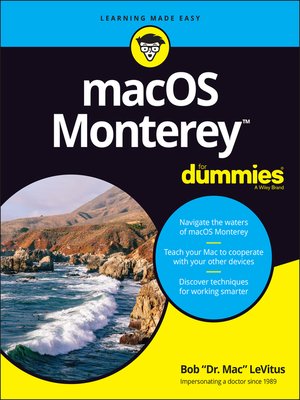cover image of macOS Monterey For Dummies